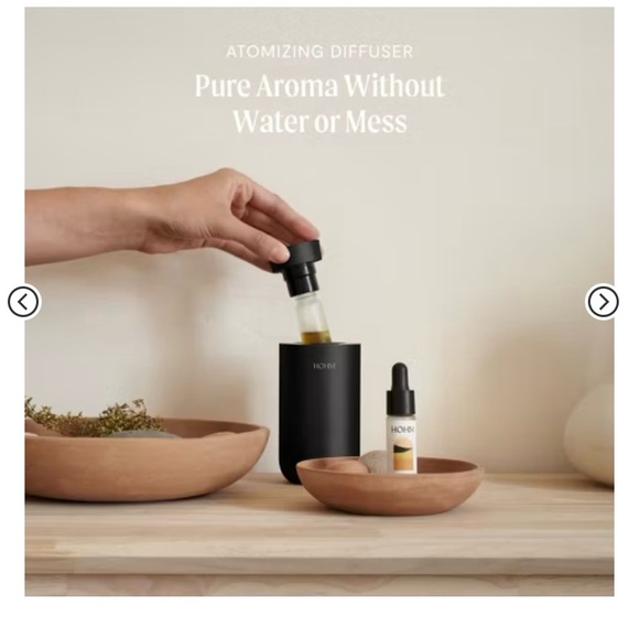 HOHM essential waterless diffuser with sample pack oils nib - Picture 2 of 8